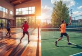 indoor and Outdoor pickleball