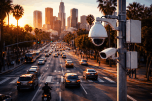 Tapping Into the Citys Eyes The LA Traffic Grid